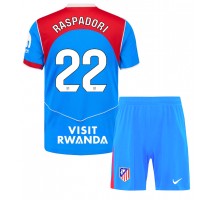 Atletico Madrid Giacomo Raspadori #22 Koszulka Trzecia dzieci 2025-26 Krótki Rękaw (+ krótkie spodenki)